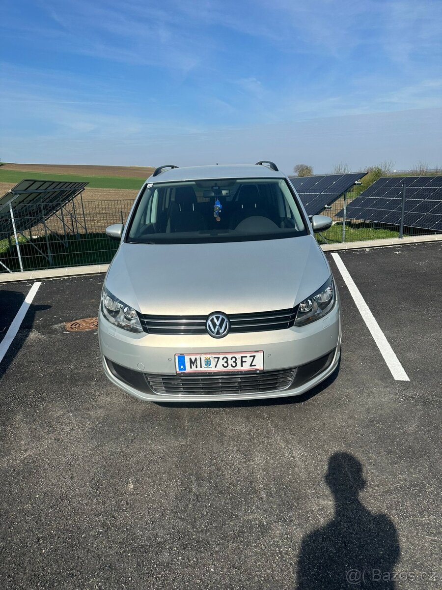 VW Touran 1.6 TDI 77kw Dsg Automat Klima Model 2012