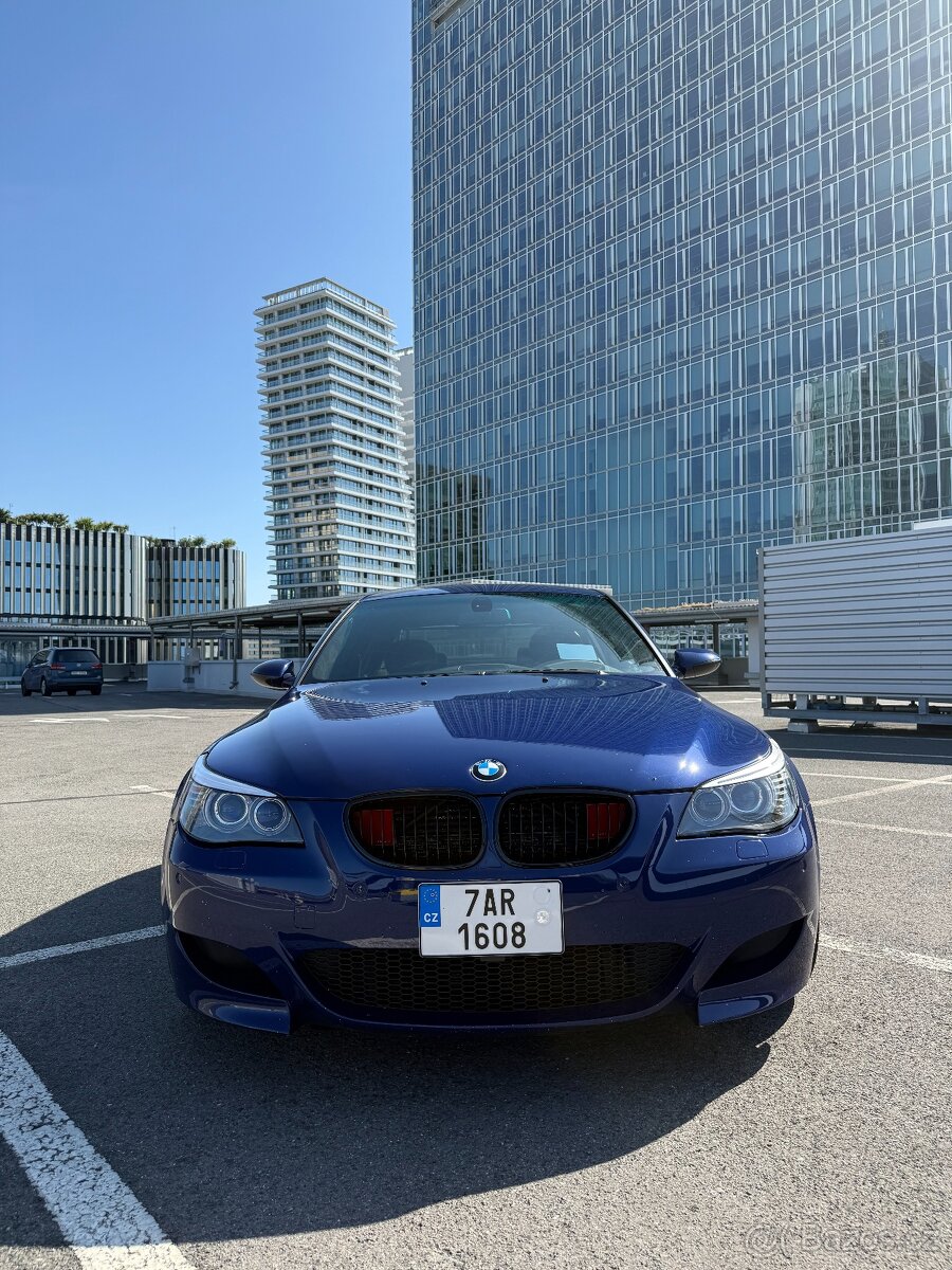 BMW E60 M5 Interlagos Blue / Původ ČR