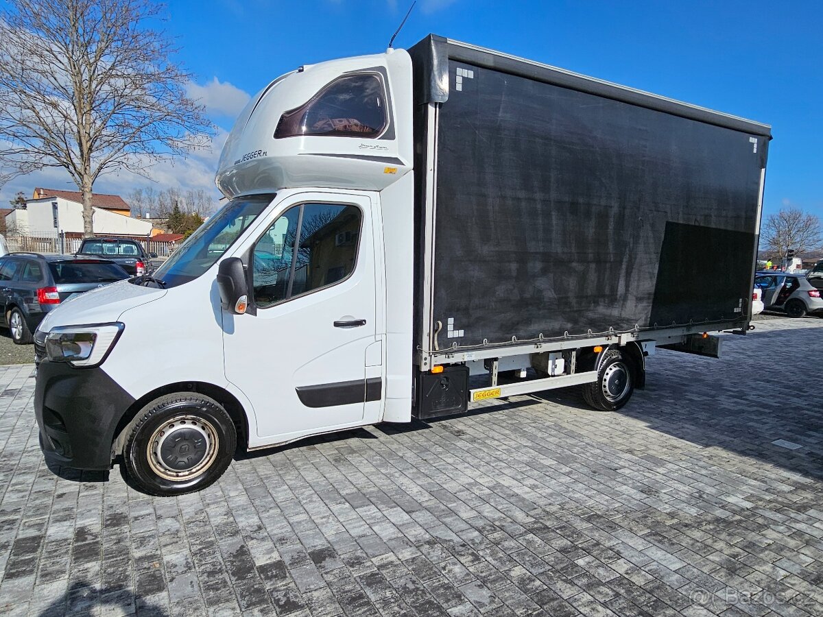 Renault Master, 10 palet, valník s plachtou