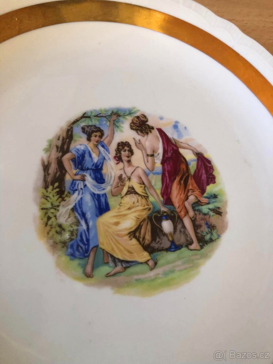 Porcelán - 3 grácie