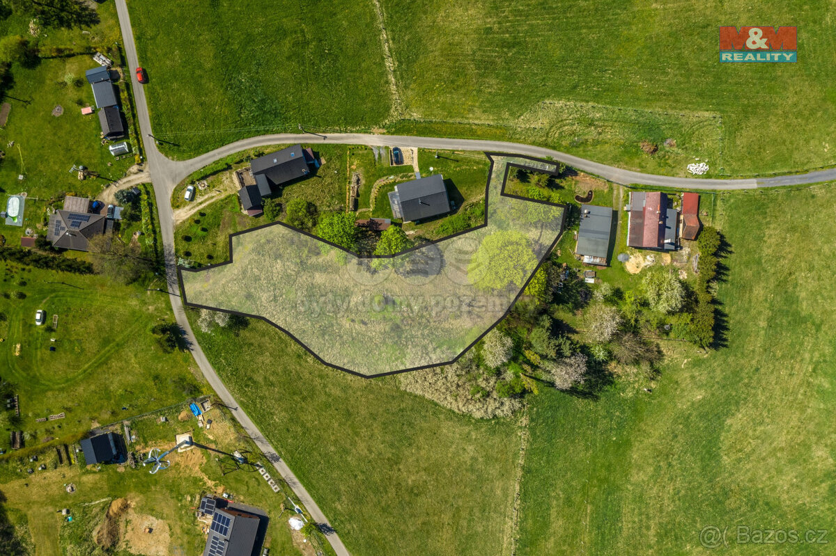 Prodej pozemku k bydlení vč. projektu , 2 728 m², Heřmanice