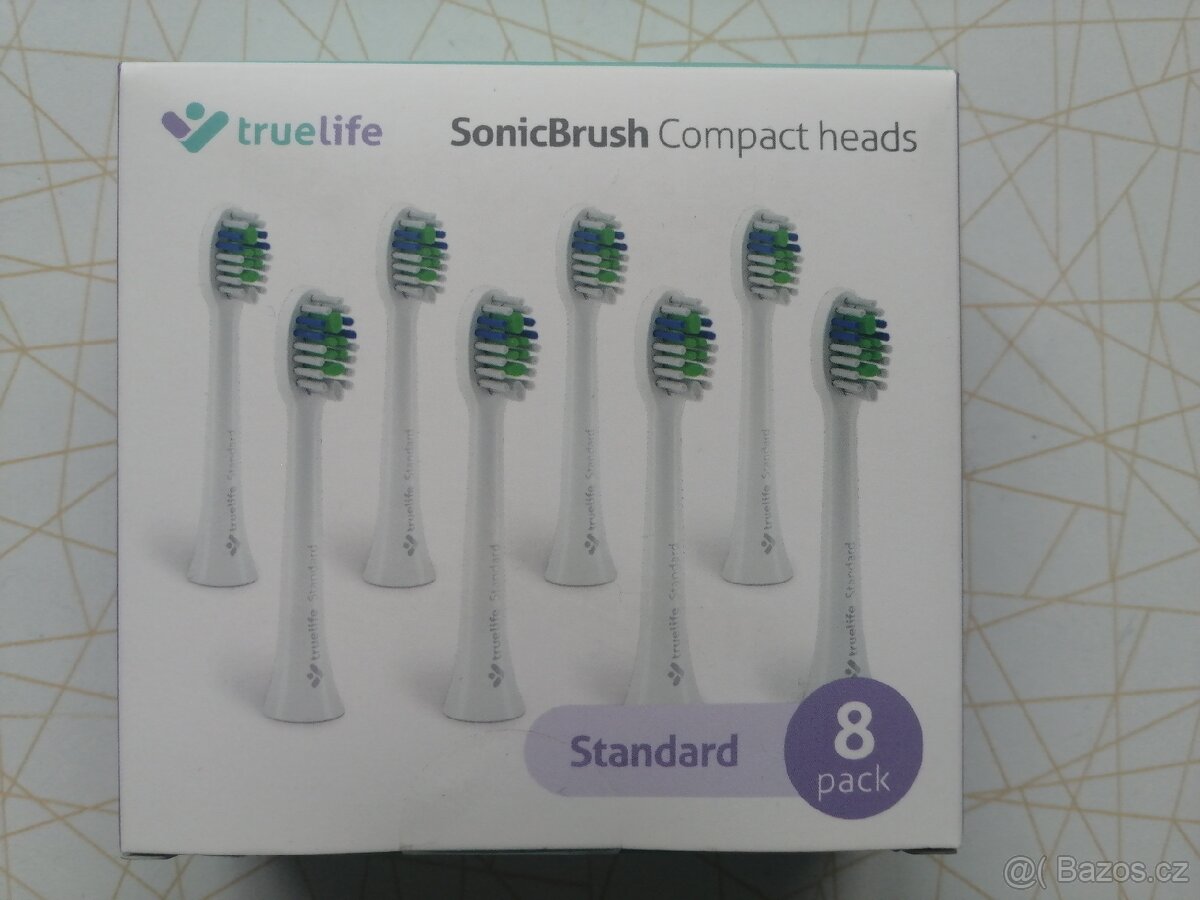 TrueLife SonicBrush Compact Standard White 8 ks