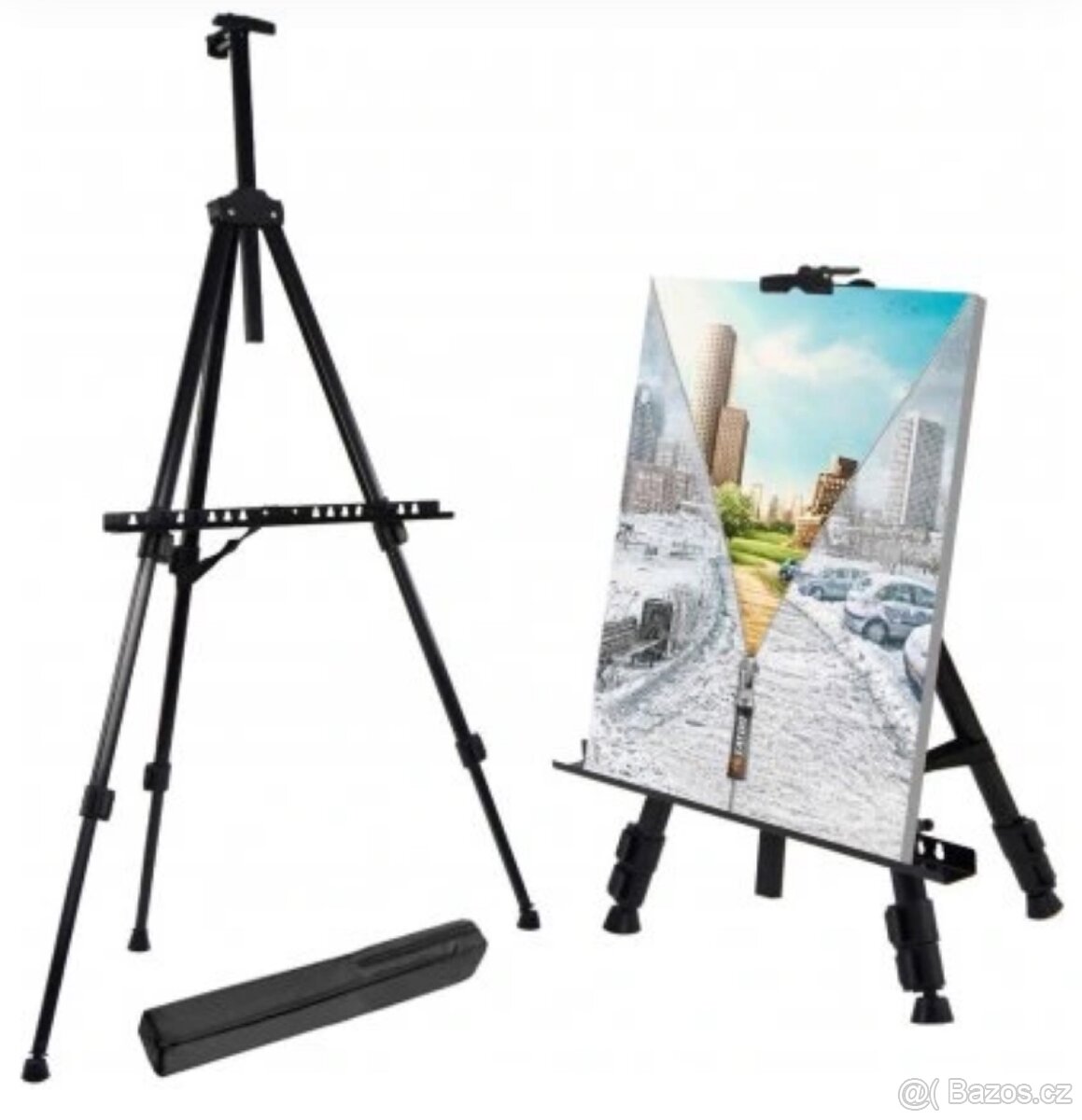 Teleskopický stojan na obrazy fotografie 10ks nový nepoužitý