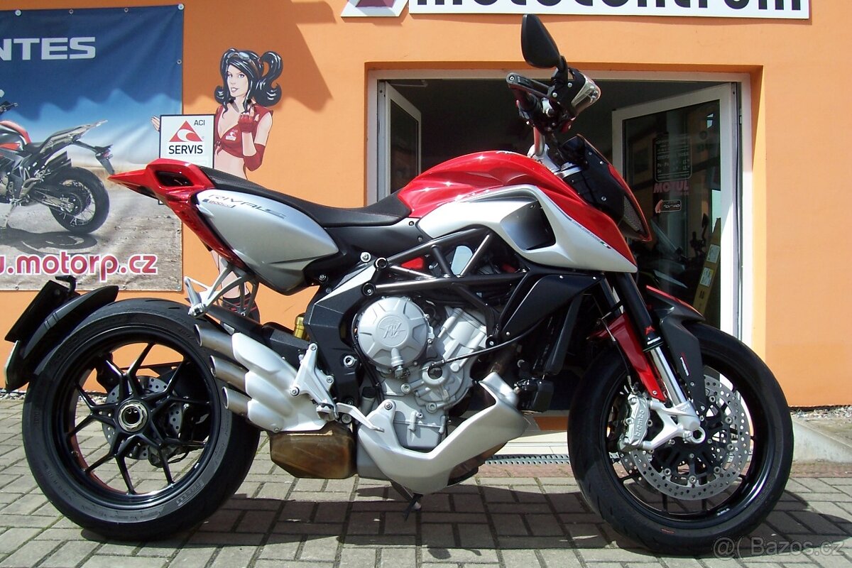 MV Agusta Rivale 800 ABSOLUTNĚ TOP SERVISKA