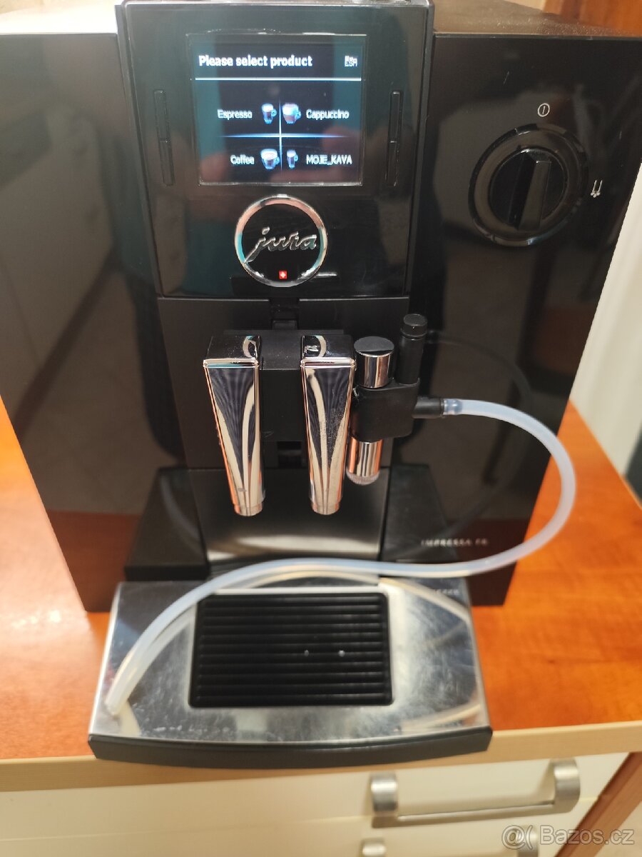Prodám automatický kávovar Jura IMPRESSA F8 TFT