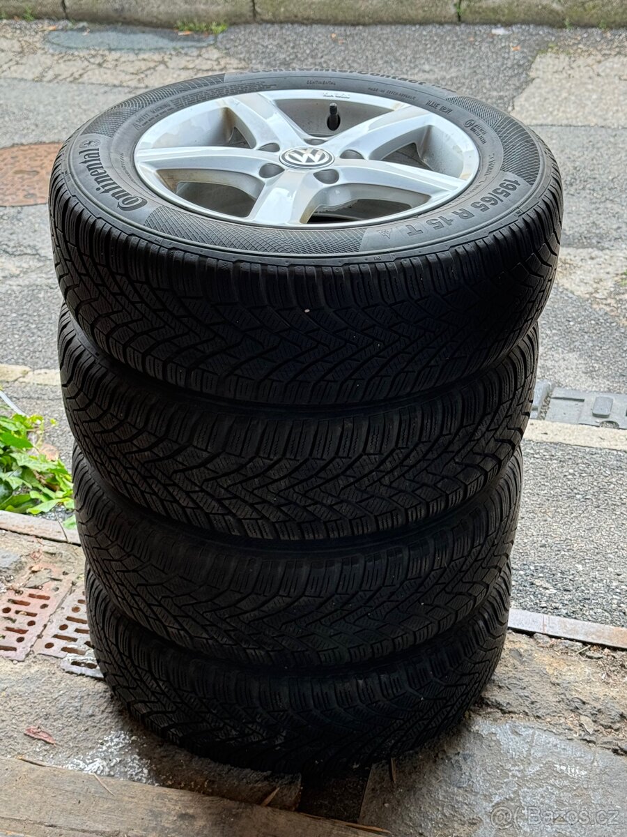 Zimní sada Alu kol 195/65 R15 - 5x112