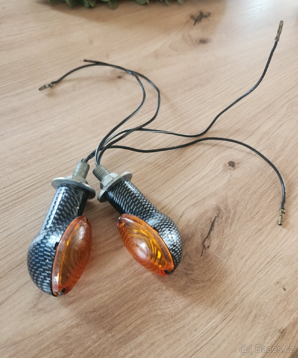 Blinkry na motorku