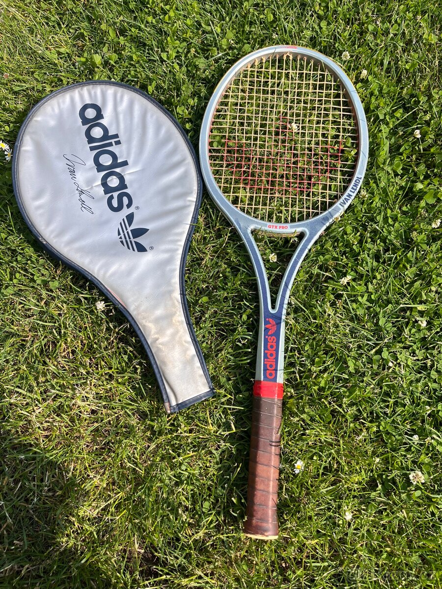 Sběratelská tenisová raketa IVAN LENDL ADIDAS GTX PRO