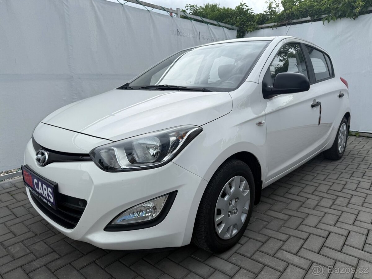 Hyundai i20, 1.2i 63kW, nové v ČR, 1.majitel