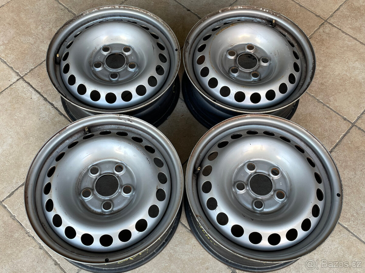 Plechové-ocelové disky 5x120 Volkswagen T5 T6 velikost 16´´