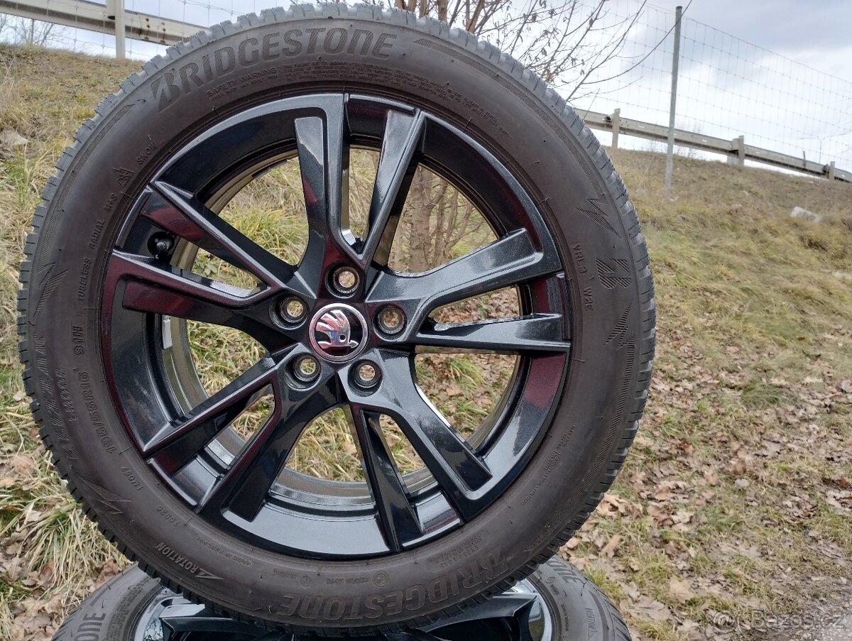 Originál ALU kola Škoda Fabia / Rapid R16 + zimní pneu