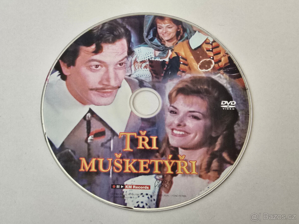 TŘI MUŠKETÝŘI (1961) Gérard Barray, Mylène Demongeot
