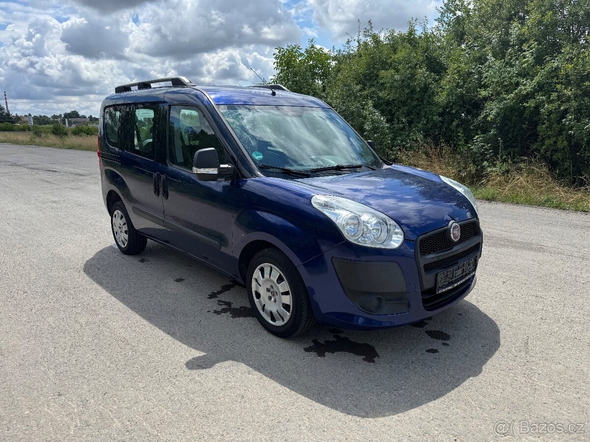 Fiat Doblo 1.4i 70kw, 5 míst, KLIMATIZACE, NOVÁ SPOJKA, STK