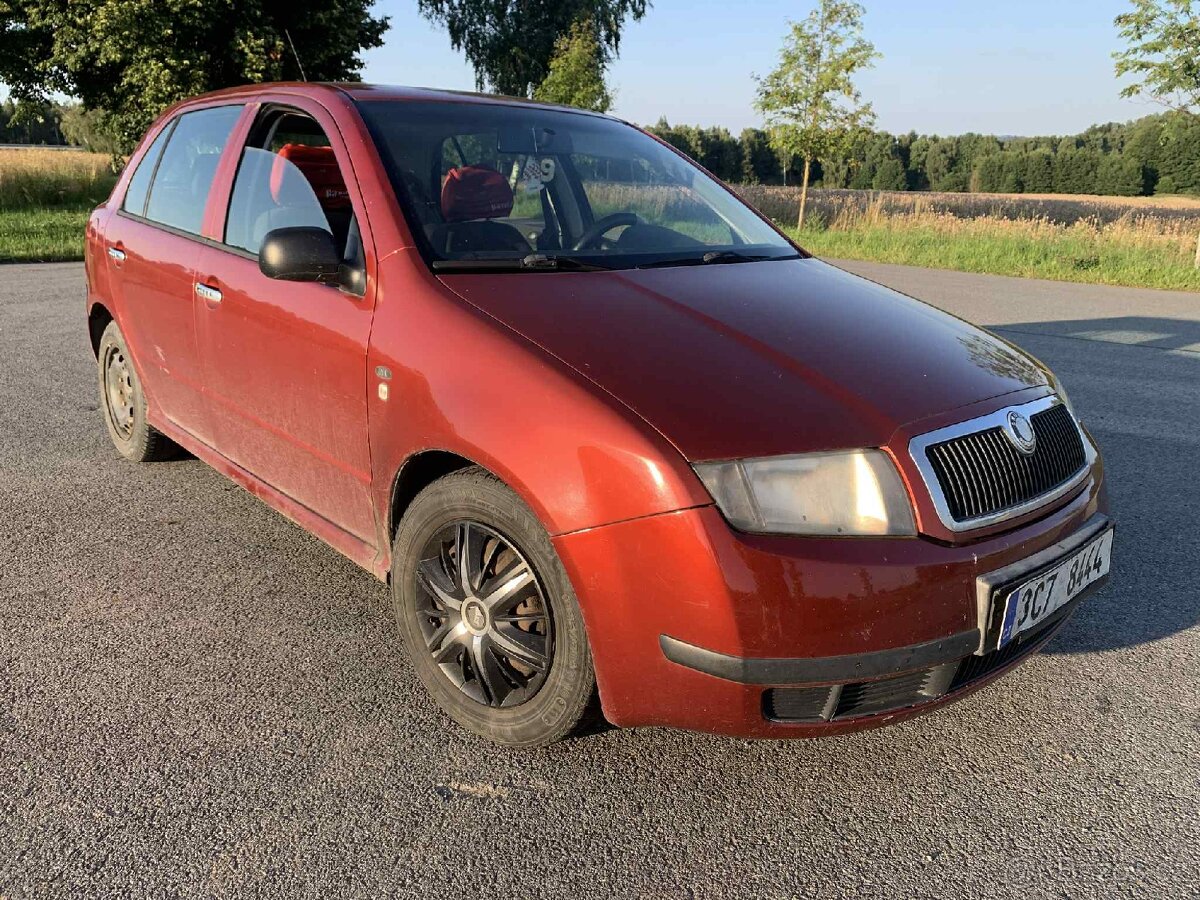 Škoda fabia 1 1.4MPI s tažným
