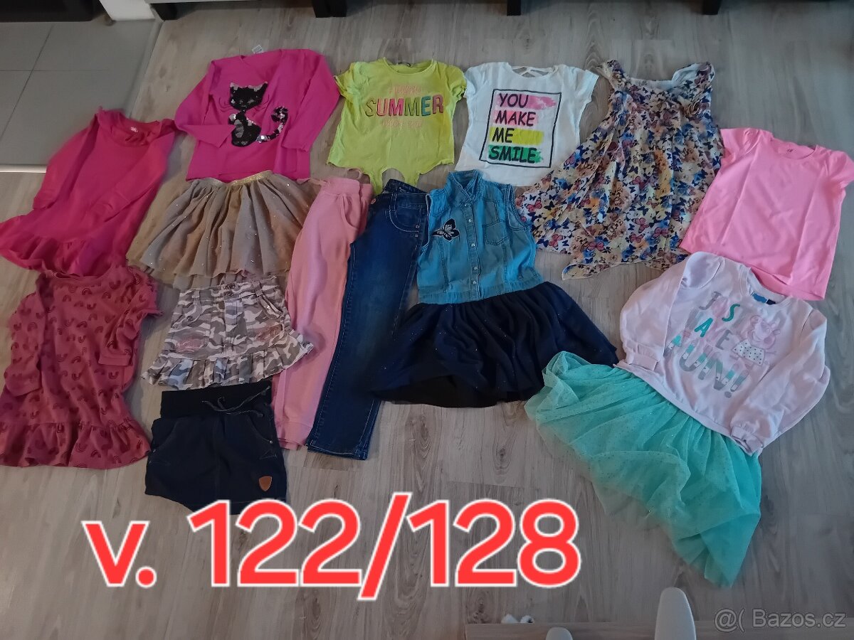 Oblečení pro holku v. 122/128