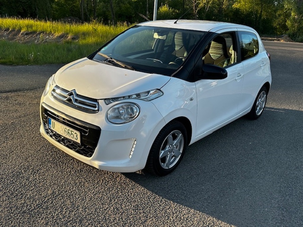 Citroen C1 1.2i, r.2018, 5-ti dveř, 1.majitel, STK, klima