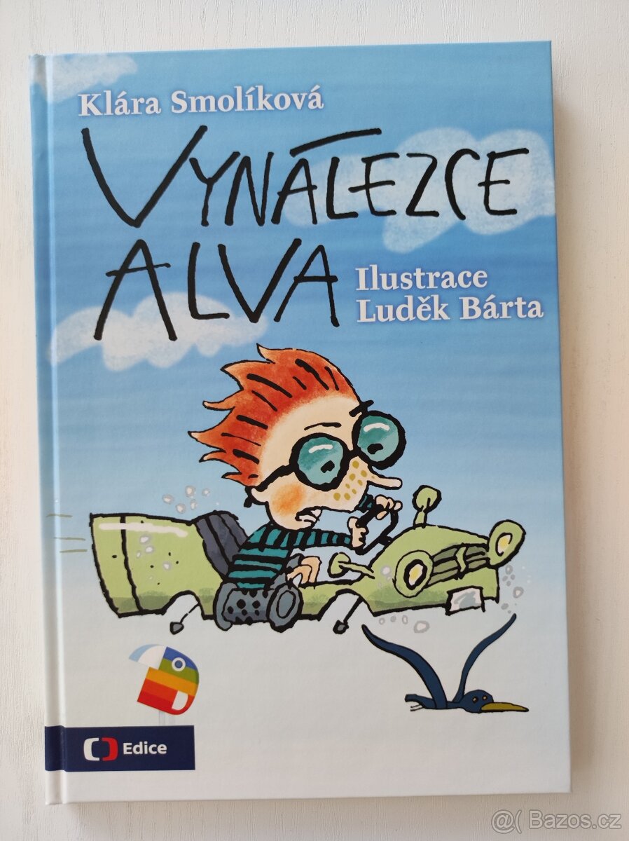 Kniha Vynálezce Alva, z edice Penny market