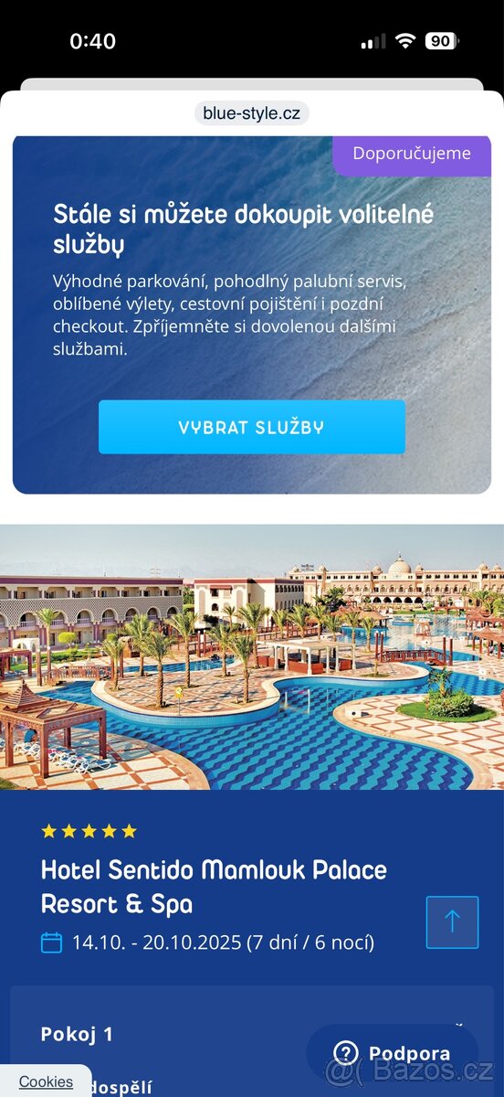 Dovolená Egypt Hotel Sentido Mamlouk Palace Resort & Spa