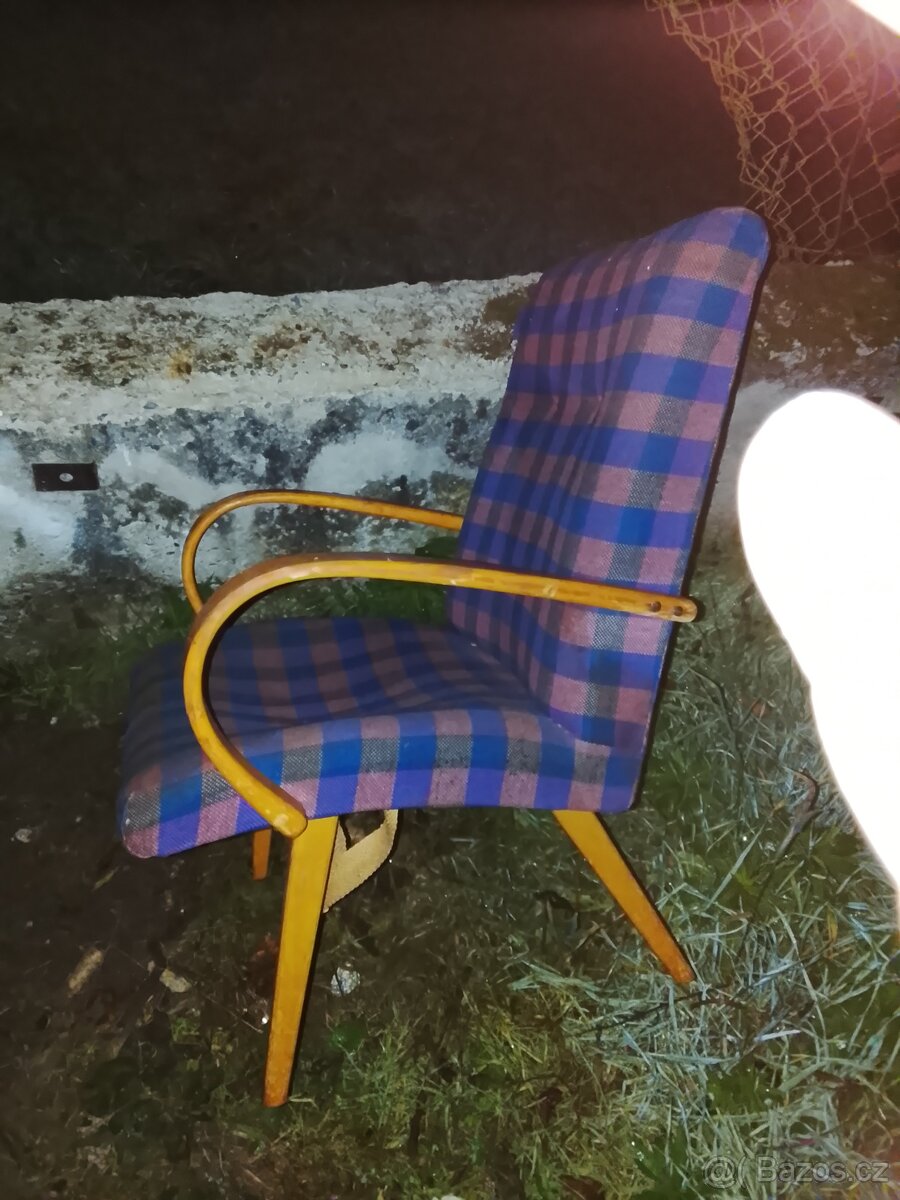 Křeslo ušák 2x
