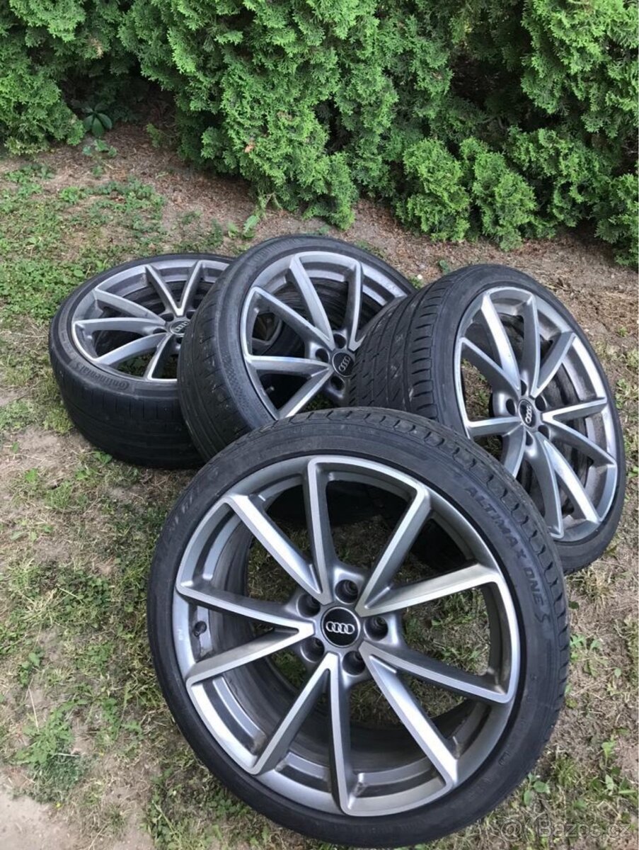 Alu kola Audi 19” – originál, pěkný stav