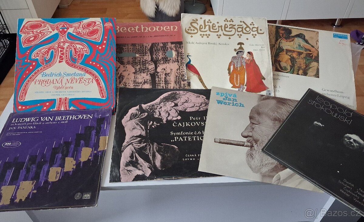 Gramofonové / LP / Vinylové Desky - Velký MIX