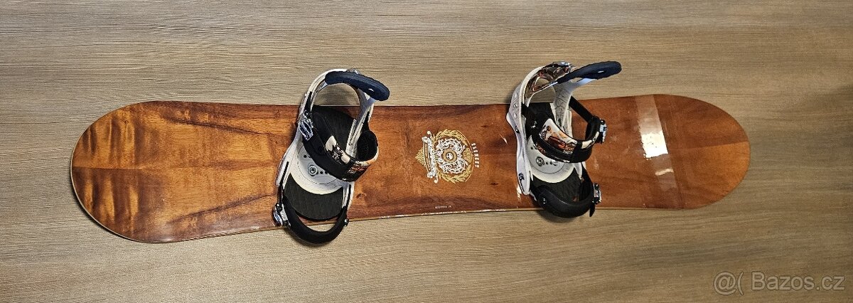 Snowboard Arbor Element+ vázání Burton+ obal - VÝBORNÝ STAV
