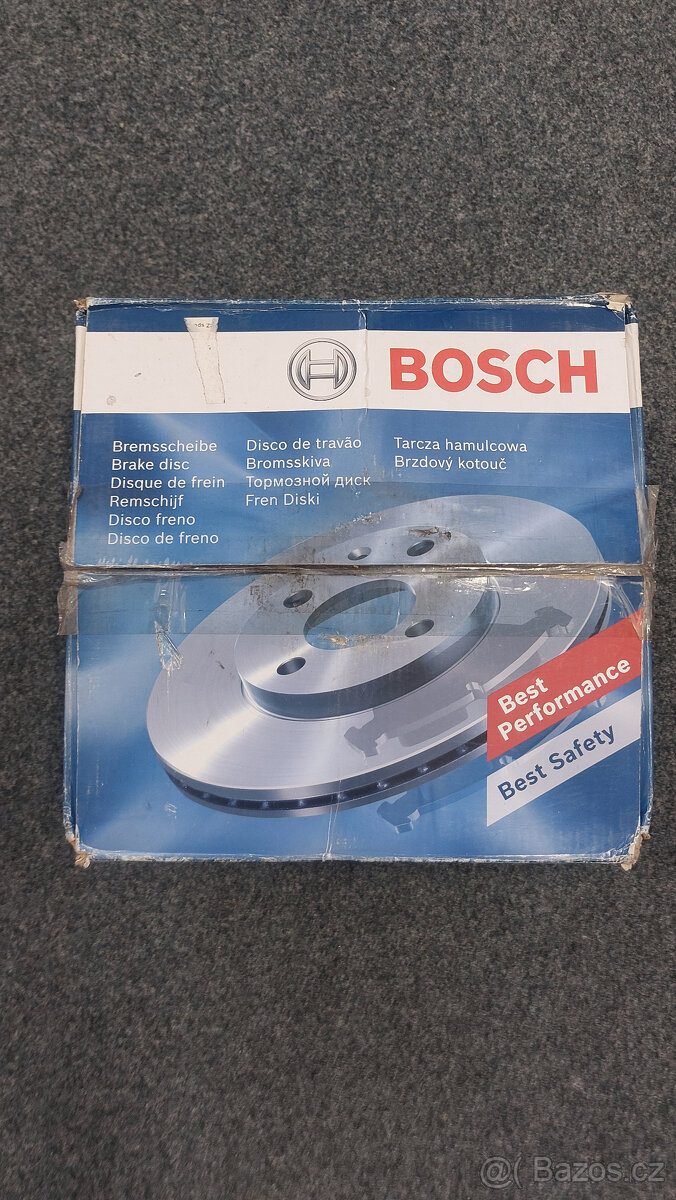 Brzdový kotouč BOSCH...citroen / peugeot