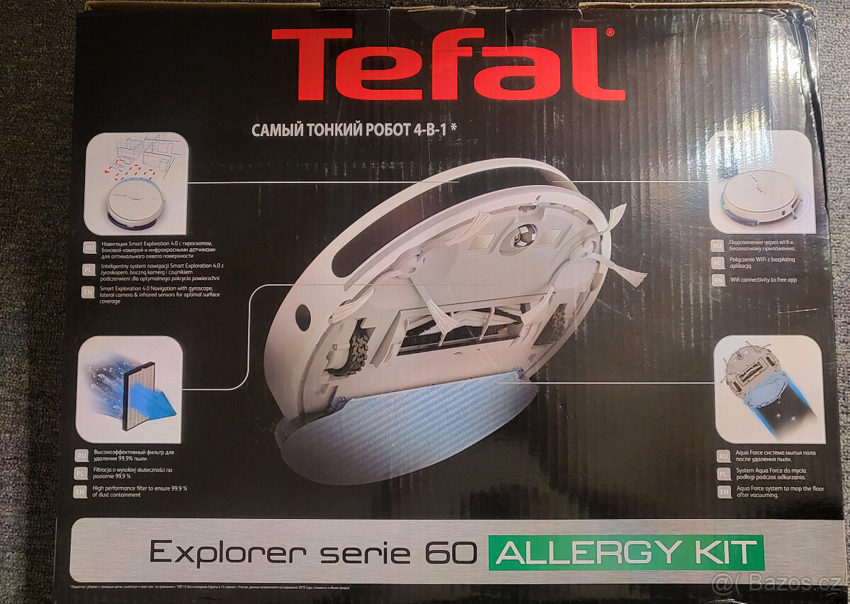 Robotický vysavač TEFAL