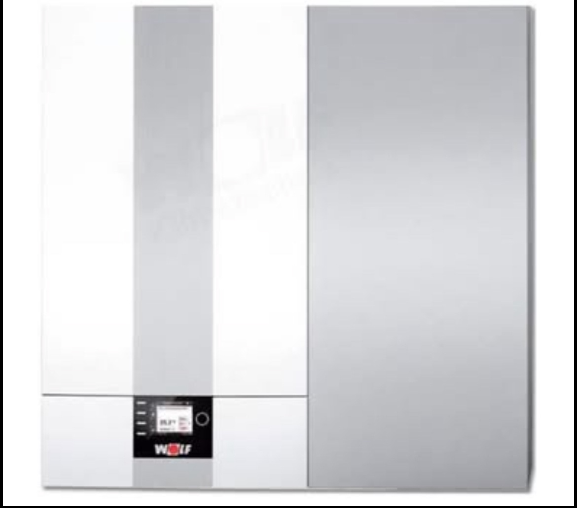 Plynový kondenzační kotel se zasobníkem WOLF-120 litru, záru