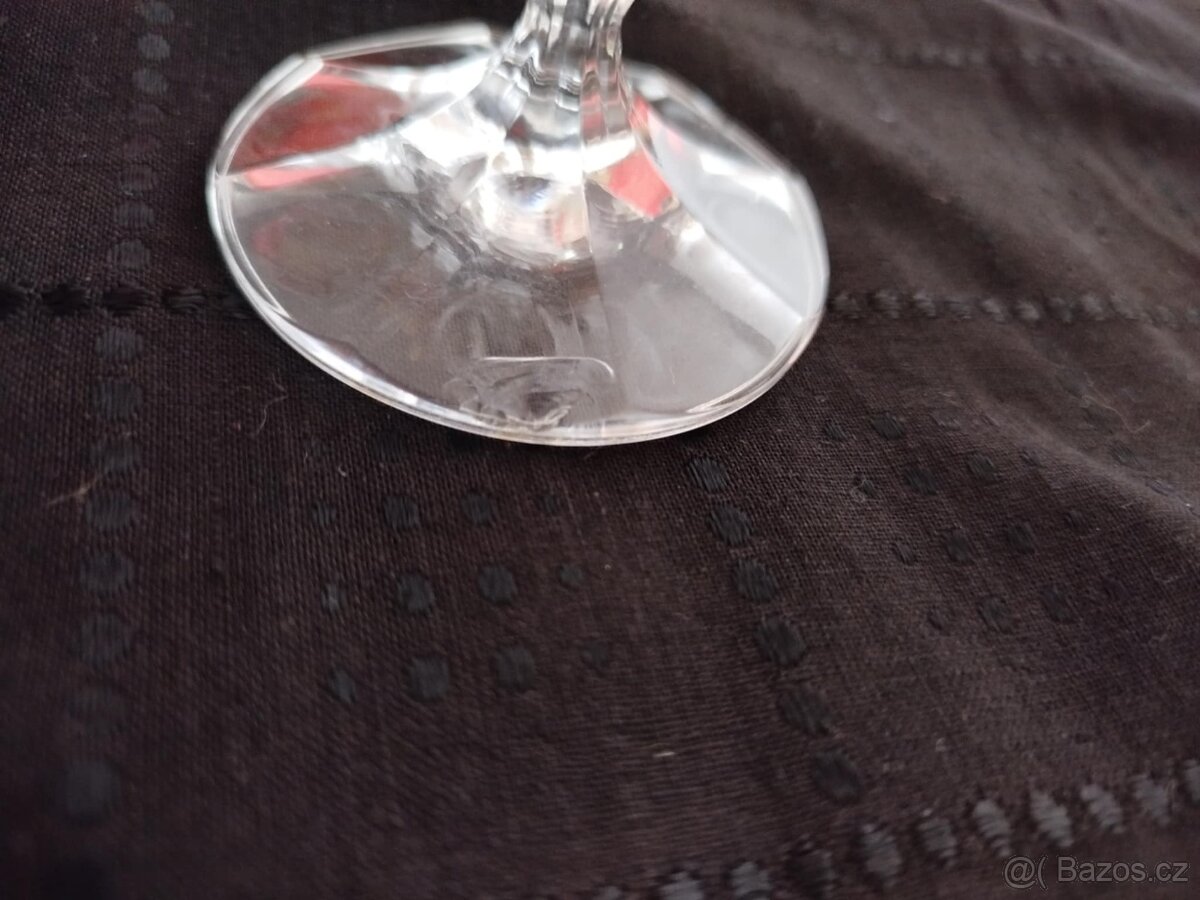 6x sklenice na nožičce