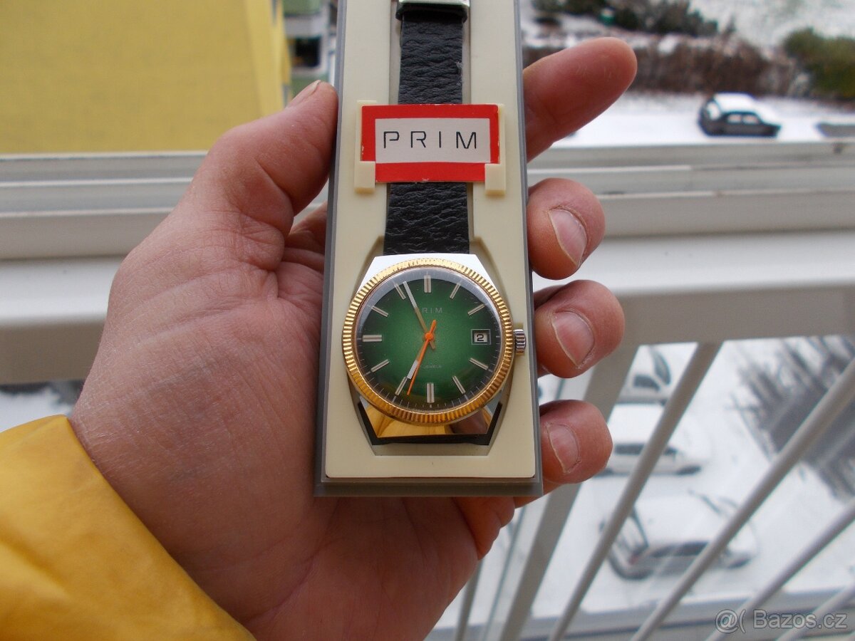 luxusni nenošene hodinky prim ala rolex rok 1981 funkcni