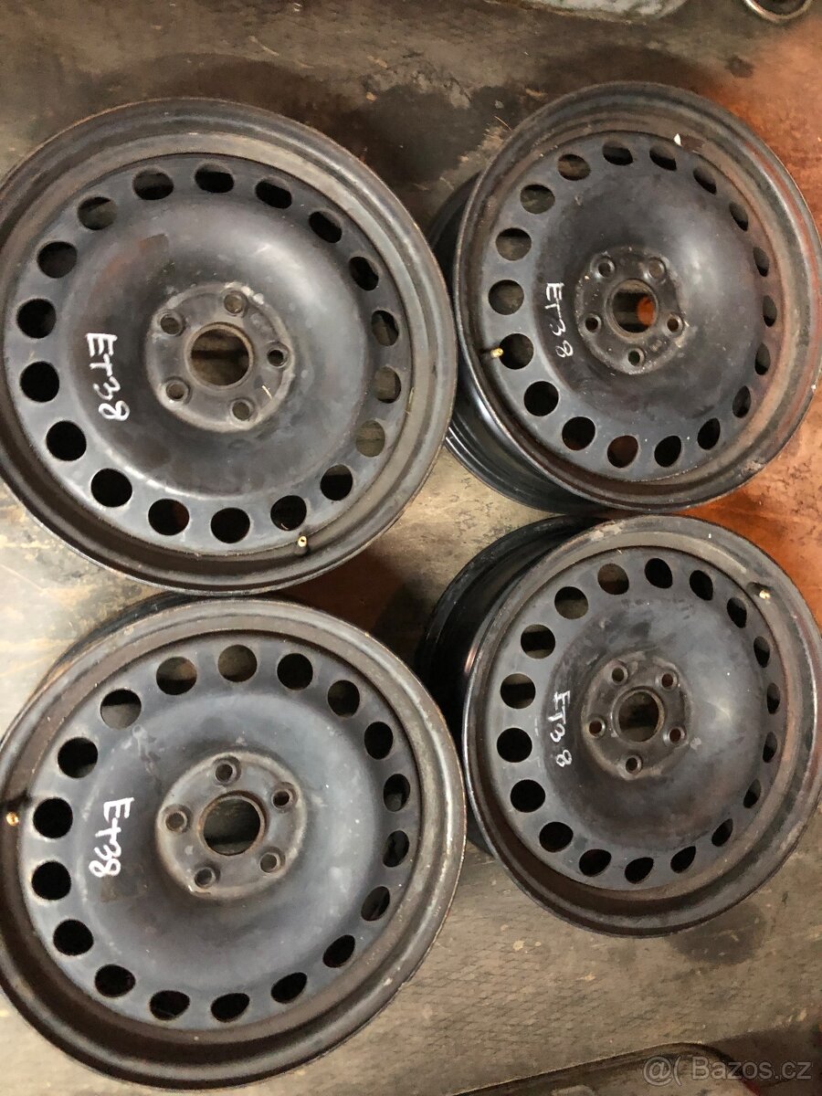 VW Tiguan ll plechové ráfky 17”