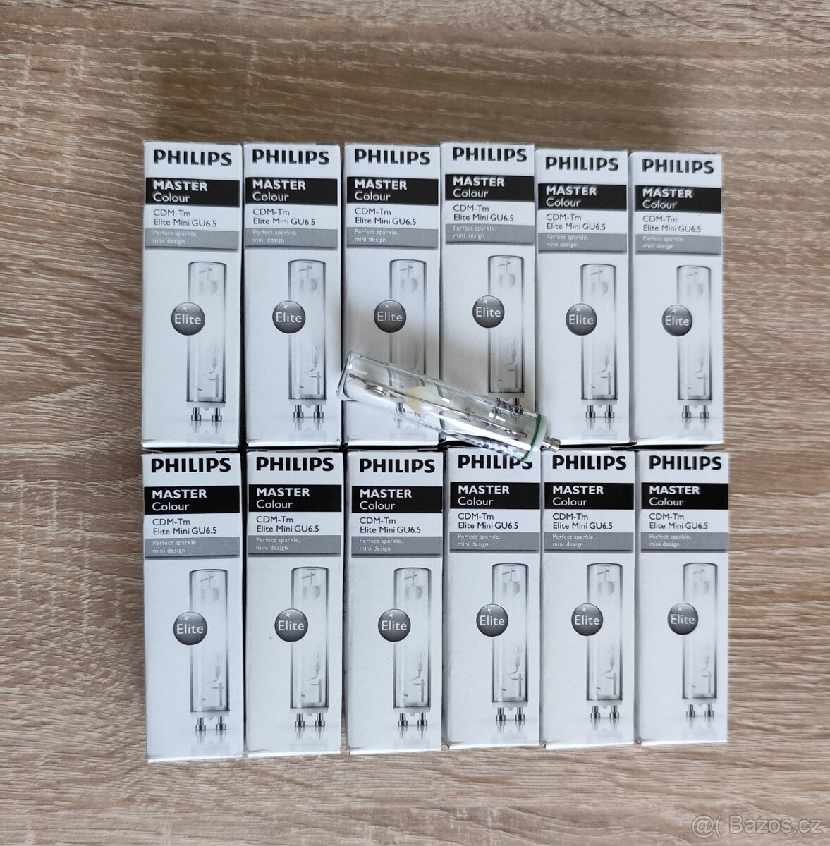 12 KUSŮ PHILIPS MASTER COLOUR CDM-Tm ELITE MINI GU6.5 930