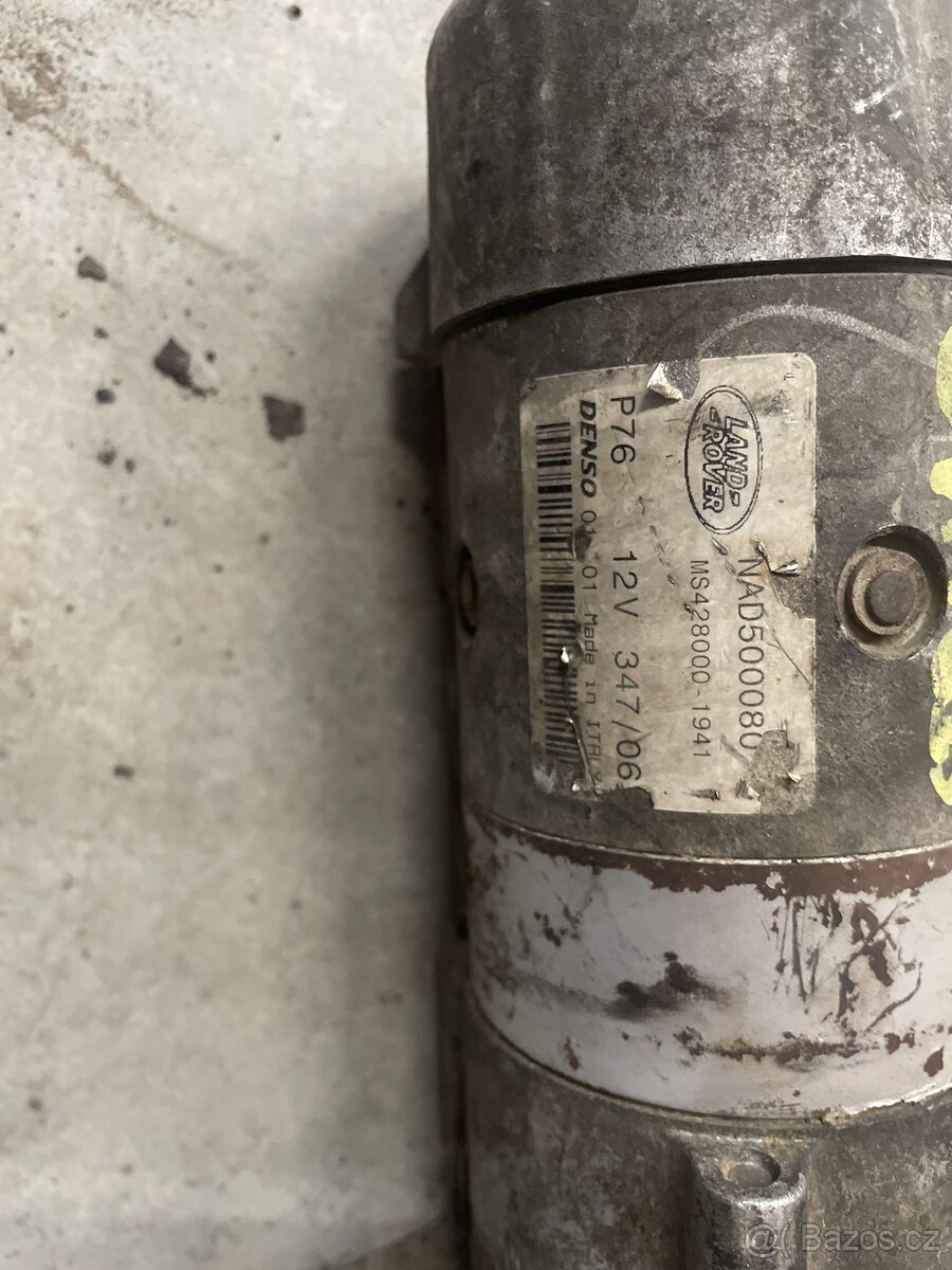 Starter 2.7tdv6 land rover