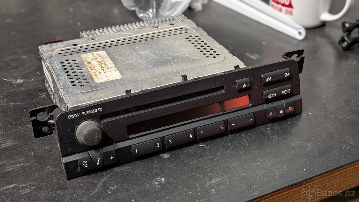 BMW E46 rádio business cd