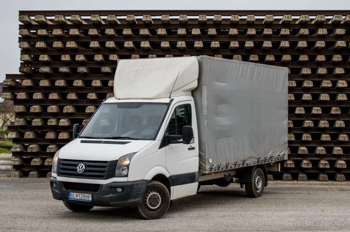🚛 VW Crafter 2.0 TDI 8-paleta | Nelakovaný