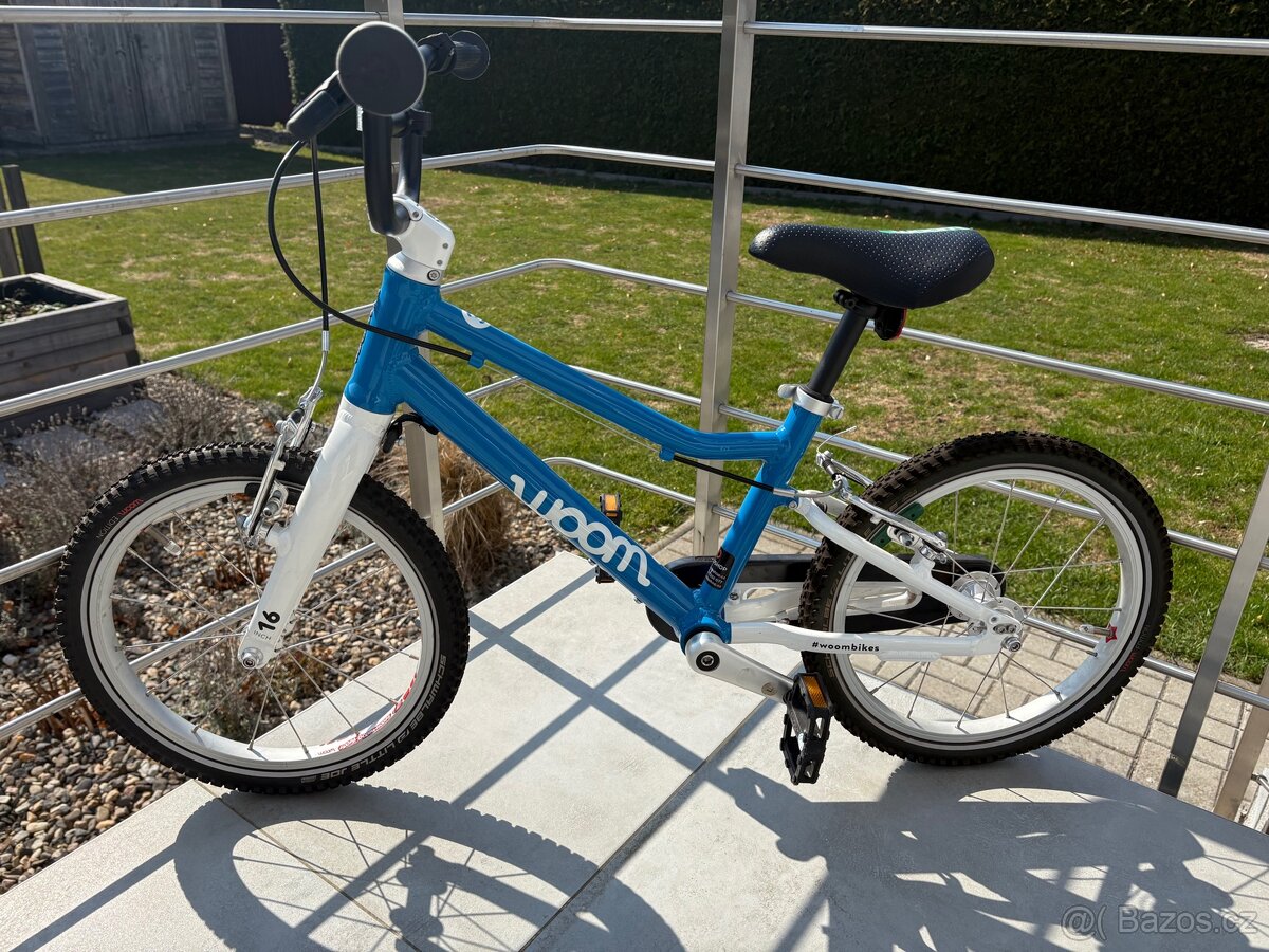 Dětské kolo - WOOM 3 blue 16’’
