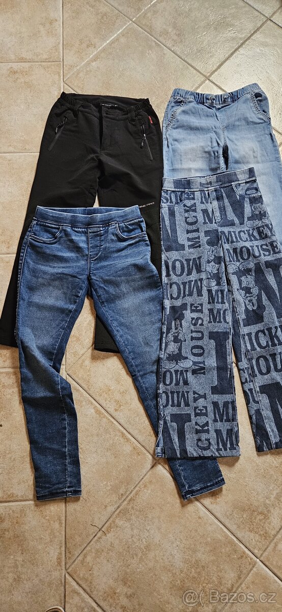 Kalhoty do školy 134-152