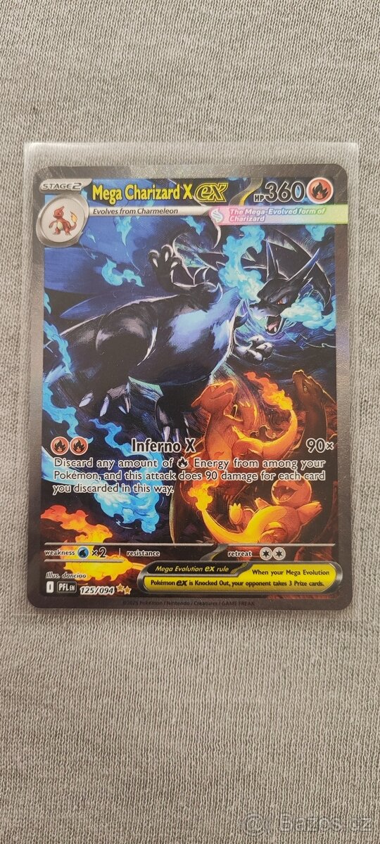 Pokemon Mega Charizard X ex