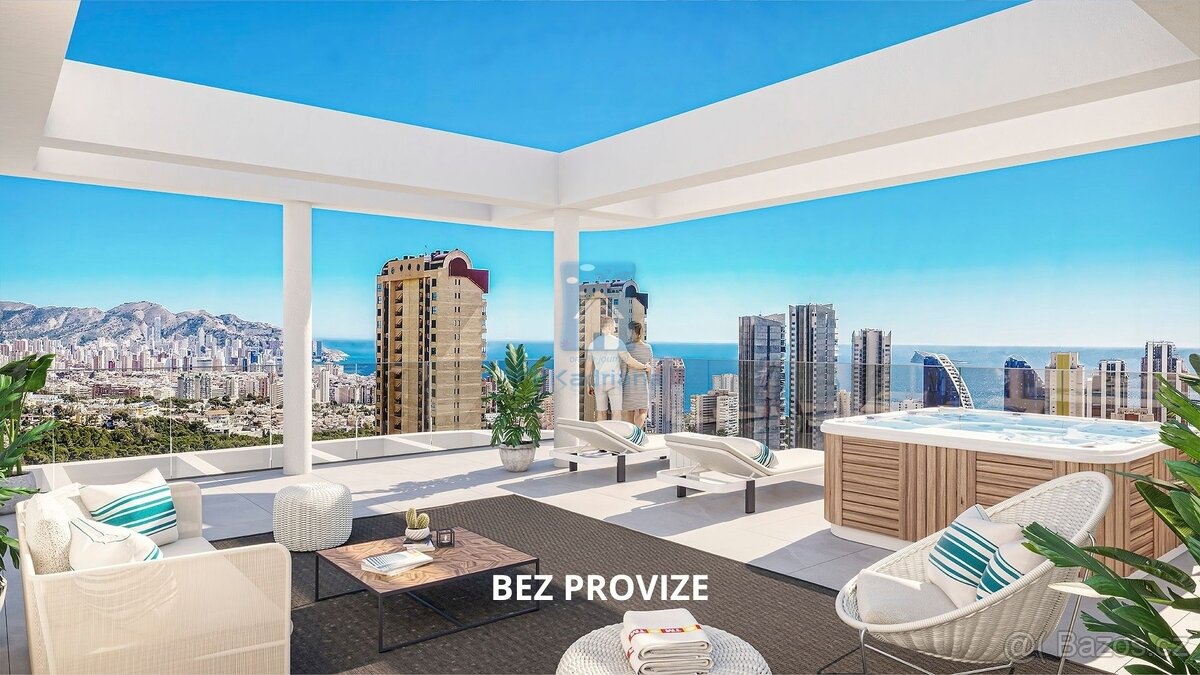 Prodej apartmánu u moře Benidorm, Španělsko, BEZ PROVIZE RK