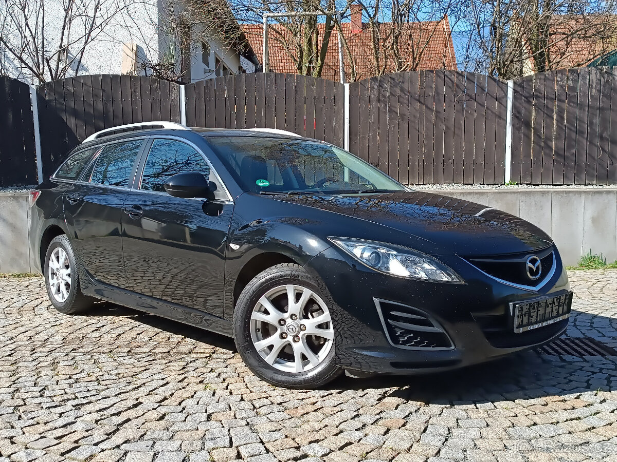 Mazda 6 2.0 DISI 114kW, rv.2010,205tkm,1.MAJ