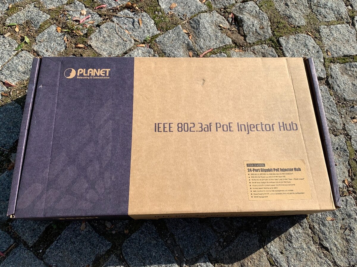 Planet PoE-2400G - IEEE 802.3af 24-PoE Injector Hub