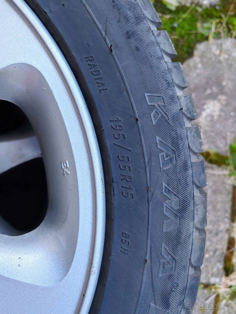 Letní pneumatiky Kama 195/55 r15 s Al disky