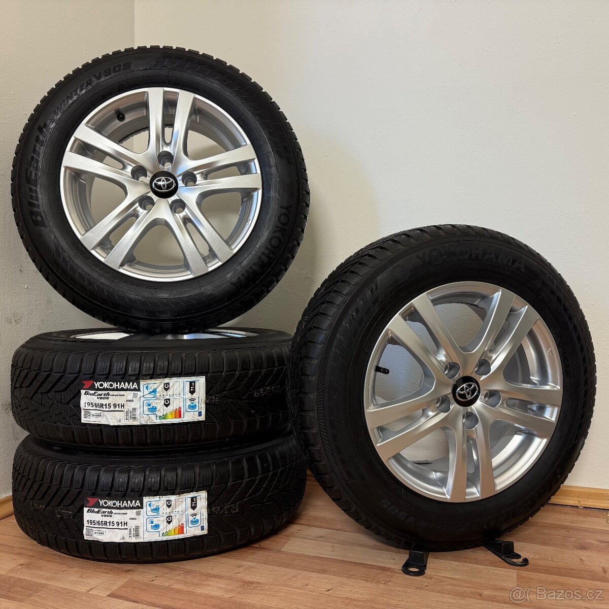 NOVÁ TOYOTA PROACE CITY 5x108 R15 ET42+ZIMNÍ 195/65R15 8,5mm