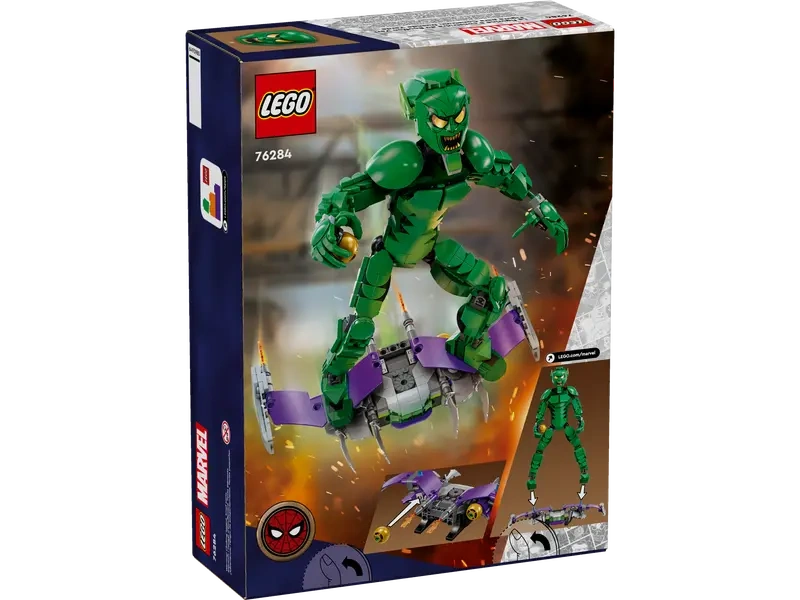 LEGO - Spiderman - Sestavitelná figurka: Zelený Goblin