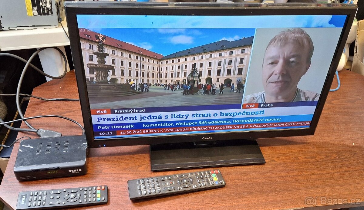Televize Canox + DVBT Tesla