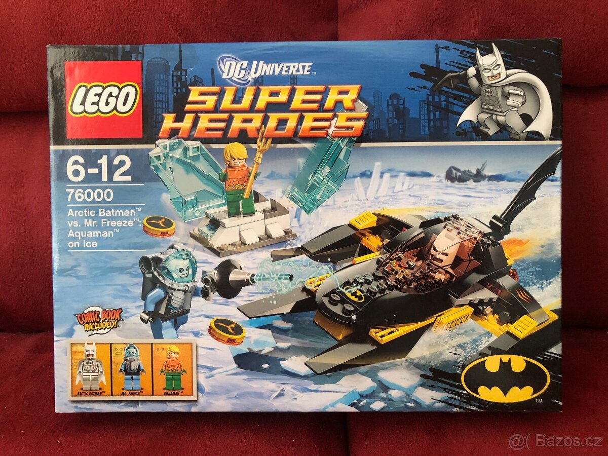 LEGO 76000 Arktický Batman vs. Mr. Freeze - Bez figurek