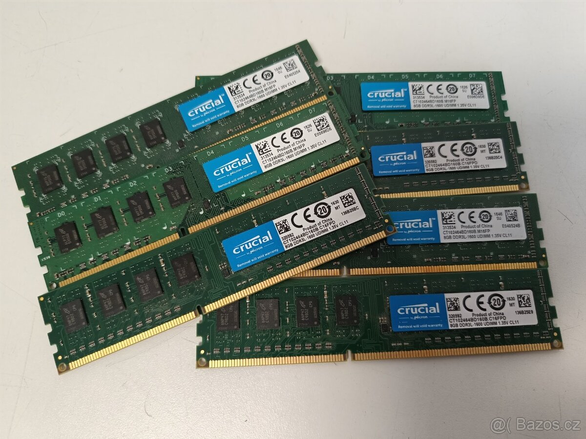 Operační paměť / RAM / 8GB / DDR3 / DDR3L