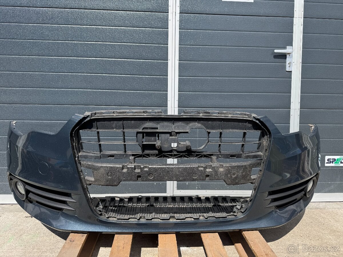 Přední nárazník Audi A6 4G 2012, kód barvy LX5N