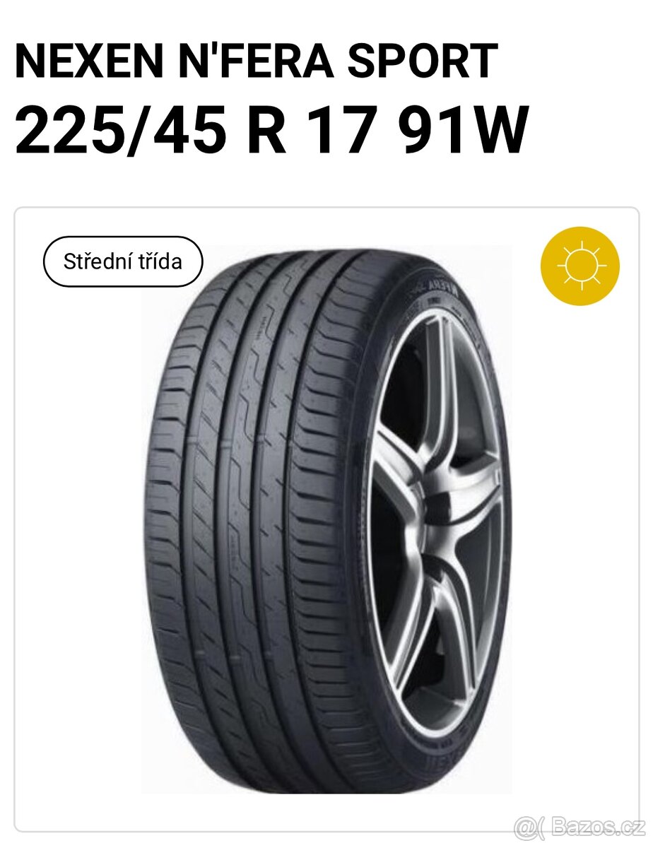 Letní pneu Nexen